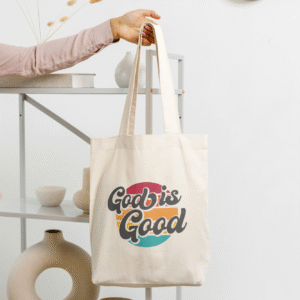 God is Good retro Tote Bag